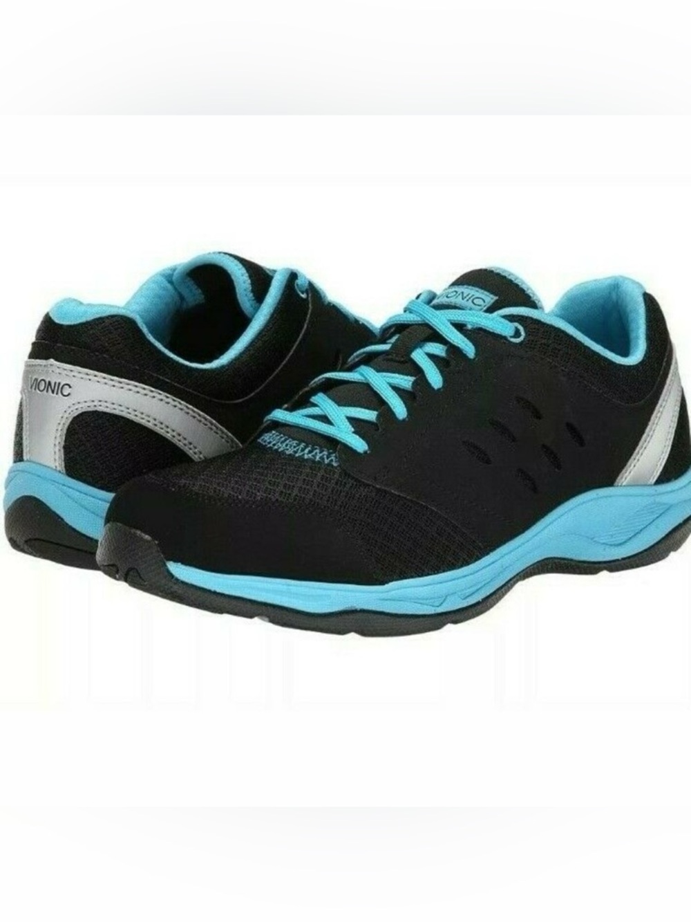 Women’s Vionic Venture Sneakers in Blue and Black Colorway Size 8.5
